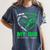 I Wear Kelly Green In My Memory Of My Dad Bile Duct Cancer Women's Comfort Colors T-Shirt Moss