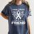 I Wear In Memory Of My Friend Lung Cancer Women's Comfort Colors T-Shirt Moss I Wear In Memory Of My Friend Lung Cancer Women's Comfort Colors T-Shirt Moss