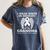 I Wear In Memory Of My Grandma Lung Cancer Awareness Women's Comfort Colors T-Shirt Moss