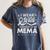 I Wear In Memory Of My Mema Lung Cancer Women's Comfort Colors T-Shirt Moss