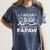 I Wear In Memory Of My Papaw Lung Cancer Women's Comfort Colors T-Shirt Moss