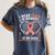 I Wear Peach In Memory Of My Mom Endometrial Cancer Awarene Women's Comfort Colors T-Shirt Moss