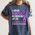 I Wear Purple In Memory Of My Daughter-In-Law Overdose Women's Comfort Colors T-Shirt Moss I Wear Purple In Memory Of My Daughter-In-Law Overdose Women's Comfort Colors T-Shirt Moss