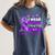 I Wear Purple In Memory Of My Mom Alzheimers Awareness Women's Comfort Colors T-Shirt Moss I Wear Purple In Memory Of My Mom Alzheimers Awareness Women's Comfort Colors T-Shirt Moss