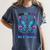 I Wear Teal Purple In Memory Of My Dad Suicide Awareness Women's Comfort Colors T-Shirt Moss