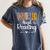 Wild About Reading Book Lover Bookworm Library Day Women's Comfort Colors T-Shirt Moss