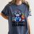 Wild About Reading Book Lover Gorilla Women's Comfort Colors T-Shirt Moss