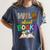 Wild About Reading Books Reader Bookworm Animals Book Lover Women's Comfort Colors T-Shirt Moss