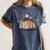 Wildflower Floral Book Just One More Chapter Women's Comfort Colors T-Shirt Moss Wildflower Floral Book Just One More Chapter Women's Comfort Colors T-Shirt Moss