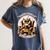 Wise Owl Reading Books Women's Comfort Colors T-Shirt Moss