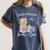 Yarn Quote Easily Distracted By Books And Yarn Reader Women's Comfort Colors T-Shirt Moss