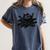 Yk2 Grunge Scary Cat With Tail Tomboy 90s Nostalgia Indie Premium Tri-Blend Women's Comfort Colors T-Shirt Moss