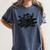 Yk2 Grunge Scary Cat With Tail Tomboy 90s Nostalgia Indie Women's Comfort Colors T-Shirt Moss