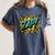 ZAP Comic Book Retro Artwork – Cartoon Collector Women's Comfort Colors T-Shirt Moss