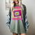 90s Rad Squad Retro Television 90s Aesthetic Nostalgia Women's Comfort Colors T-Shirt Berry