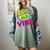 90's Vibe Retro Style Cassette Tape Nostalgia 1990s Party Premium Tri-Blend Women's Comfort Colors T-Shirt Berry