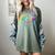 Anti Social Book Club Go Away I'm Reading Book Tie Dye Women's Comfort Colors T-Shirt Berry