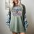 Anxious But Cute Introvert Floral Social Anxiety Women's Comfort Colors T-Shirt Berry