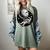 Astronaut Aesthetic Holding Moon Balloon Planets Introvert Women's Comfort Colors T-Shirt Berry