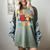 Back To School Checkered Book Pencil Groovy Teacher Student Women's Comfort Colors T-Shirt Berry