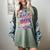 Back To-The 80 s Christmas Retro Cassette Boombox Nostalgia Women's Comfort Colors T-Shirt Berry