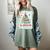All Booked For Christmas Book Xmas Tree Coquette Bow Lights Women's Comfort Colors T-Shirt Berry