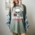 I Buy Her Books And Call Her A Good Girl Skull Rose Bookworm Women's Comfort Colors T-Shirt Berry