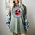 Clifford The Big Red Dog Round Distressed Logo Kids Books Women's Comfort Colors T-Shirt Berry