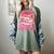 Coquette Bow All Booked For Valentines Teacher Book Women's Comfort Colors T-Shirt Berry
