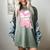 Coquette Reading Book Lover Pink Bow Bookish Mom & Daughter Women's Comfort Colors T-Shirt Berry