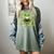Cute Floral Frog Book Reading Women's Comfort Colors T-Shirt Berry