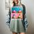 Cute Penguin Reading Book School Librarian Teacher Student Women's Comfort Colors T-Shirt Berry
