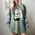 Female Librarian Rosie Riveter Book Guardian Woman Women's Comfort Colors T-Shirt Berry