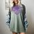 Football Senior Night Football Senior 2025 Graduation 36 Women's Comfort Colors T-Shirt Berry