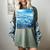 Frutiger Aero Aesthetic Tech Ocean Underwater Fishes Women's Comfort Colors T-Shirt Berry Frutiger Aero Aesthetic Tech Ocean Underwater Fishes Women's Comfort Colors T-Shirt Berry