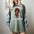 Future HBCU Grad Girl Wearing Graduation Gown Women's Comfort Colors T-Shirt Berry