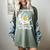 Good Book Is Out Of This World Astronaut Moon Space Reading Women's Comfort Colors T-Shirt Berry