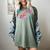 Graduate 2025 Tie Dye Graduation 2025 Class Of 2025 Senior Women's Comfort Colors T-Shirt Berry