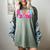 Graduation Class Of 2026 Senior Pink Coquette Bow 2026 Grade Women's Comfort Colors T-Shirt Berry