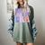 Groovy In My Reading Era Book Lovers Book Reader Women's Comfort Colors T-Shirt Berry