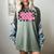 Groovy Senior Class Of 2026 Coquette Pink Bow Graduation Women's Comfort Colors T-Shirt Berry