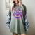 I’m This Old Retro 80s Nostalgia Alien Women's Comfort Colors T-Shirt Berry