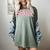 Preppy Varsity Pink Senior Graduation Women's Comfort Colors T-Shirt Berry