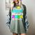 Proud Aunty Of Kindergarten Graduate 2024 Graduation Aunty Women's Comfort Colors T-Shirt Berry