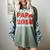 Proud Papa Of A Class Of 2018 Graduate Shirt Graduation Women's Comfort Colors T-Shirt Berry