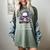 Psychological Thriller Reader Fan Skull Flowers Books Women's Comfort Colors T-Shirt Berry
