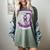 Purple In Memory Of Godmother Pancreatic Cancer Awareness Women's Comfort Colors T-Shirt Berry Purple In Memory Of Godmother Pancreatic Cancer Awareness Women's Comfort Colors T-Shirt Berry