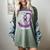 Purple In Memory Of Great Uncle Pancreatic Cancer Awareness Women's Comfort Colors T-Shirt Berry