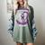 Purple In Memory Of Nana Pancreatic Cancer Awareness Women's Comfort Colors T-Shirt Berry Purple In Memory Of Nana Pancreatic Cancer Awareness Women's Comfort Colors T-Shirt Berry