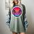Retro 80s Synthwave Sunset & Palm Trees Retro Nostalgia 80s Women's Comfort Colors T-Shirt Berry